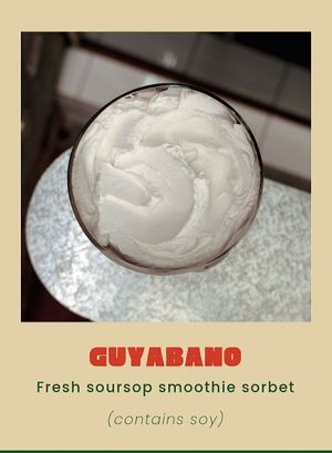 Soursop at Kariton Sorbetes - Footscray in Footscray