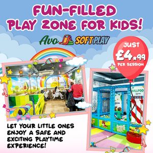 Basement has soft play area; see https://youtube.com/@avocadocoffeecafe at Avocado and Coffee in South East London