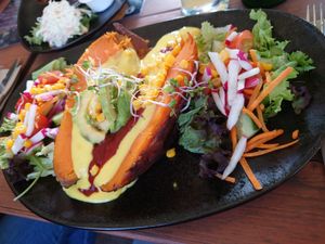 Sehr leckeres Kumpir at JOHO Broiler in Prerow