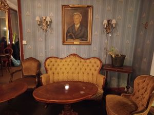 Interior at Ofvandahls Hovkonditori in Uppsala