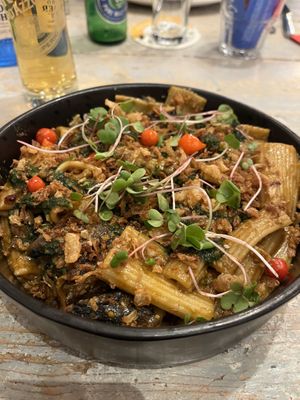 Mushroom rigatoni   at Hooked  in Sligo