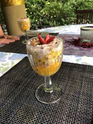 Desayuno  at Waterfall Villas in Dominical