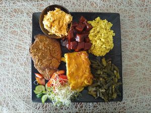 Lunch at Miznon at The Miznon in Dimona