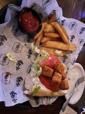 Tofu buffalo sandwich  at The Galley in St Petersburg
