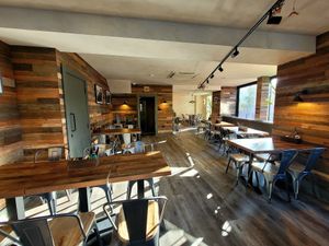 Pete's Eats Inside. at Pete's Eats in Llanberis