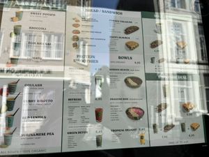 Menue   at Soup Bros in Maastricht