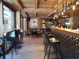 Interior at Zermama Bistro in Zermatt