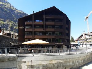 Exterior at Zermama Bistro in Zermatt