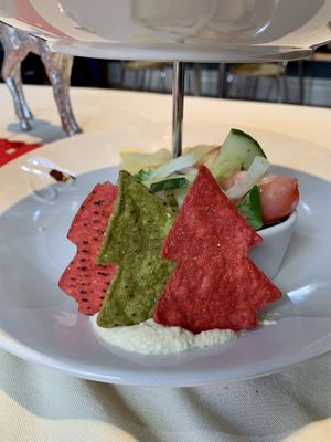 Festive touches at Taylor's in Llandudno