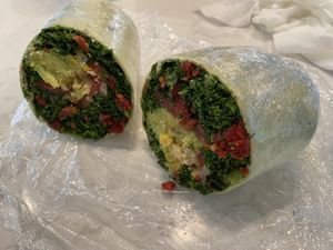 Hooker in a skirt wrap (small)  about 3.5” diameter..  at Naked Vegan in Greenville