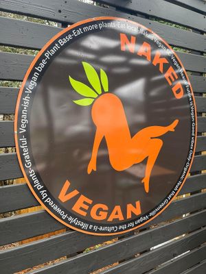 Naked Vegan Logo  at Naked Vegan in Greenville