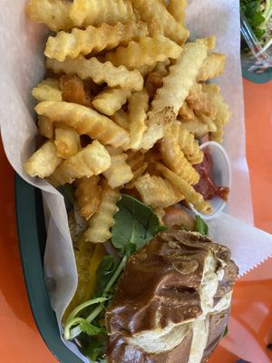 Koochie Kat sandwich   at Naked Vegan in Greenville