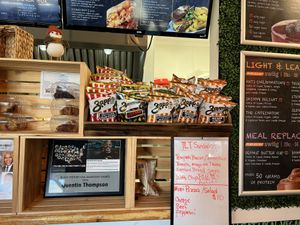 Chips & Menu  at Naked Vegan in Greenville