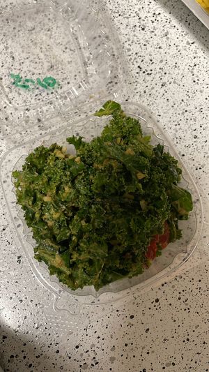 Creamy Kale salad  at Naked Vegan in Greenville