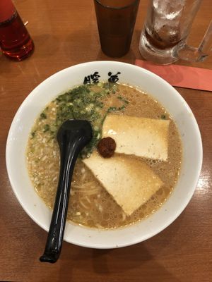 vegan miso ramen at Ramen Danbo in Naha
