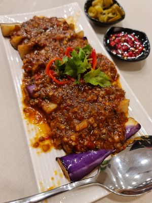 Samval Eggplant ~ 10/10/21 at D'life 蔬食 - Somerset  in Central Singapore