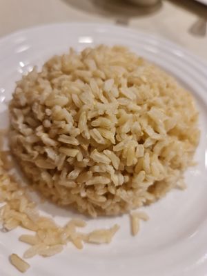 Brown rice  ~ 10/10/21 at D'life 蔬食 - Somerset  in Central Singapore