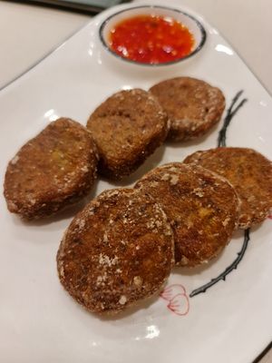 Thai Fishcake ~ 10/10/21 at D'life 蔬食 - Somerset  in Central Singapore