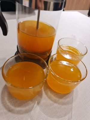 Passion Fruit Tea ~ 27/5/22 at D'life 蔬食 - Somerset  in Central Singapore