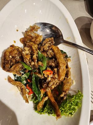 Creamy mushroom abalone at D'life 蔬食 - Somerset  in Central Singapore