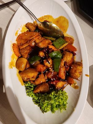 Kung po chicken at D'life 蔬食 - Somerset  in Central Singapore