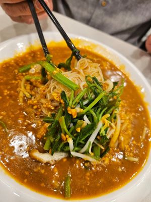 Satay Mee Hoon ~ 11/3/24 at D'life 蔬食 - Somerset  in Central Singapore