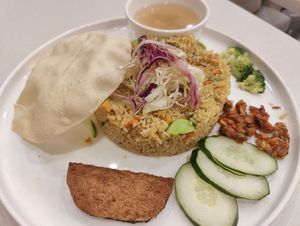 Sambal Petai fried rice at D'life 蔬食 - Somerset  in Central Singapore