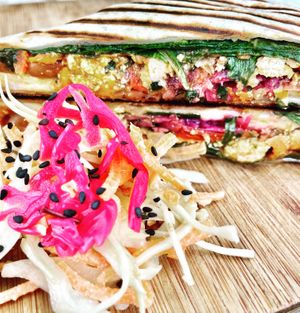 Breakfast Burrito 😊 at Cavendish Cafe in Brighton