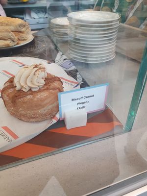 Biscoff cronut at Primark Cafe in Stretford