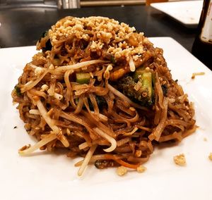 Vegan Pad Thai. at Khao San Road in Toronto