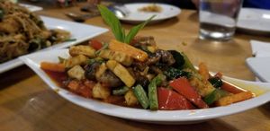 Phanang curry at Khao San Road in Toronto