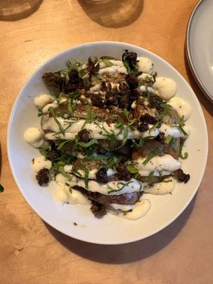 Crispy potatoes with aioli    at The Garden of Easton in Bristol