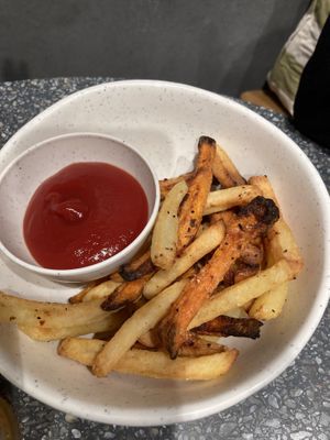 Frietjes at Copper Branch in Utrecht