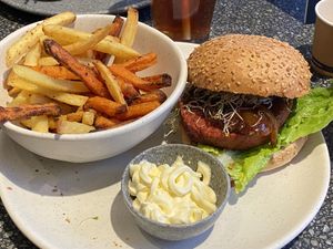 Copper Branch Burger!  at Copper Branch in Utrecht