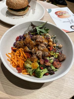 Tasty but I don’t like the plates from melamine   at Copper Branch in Utrecht