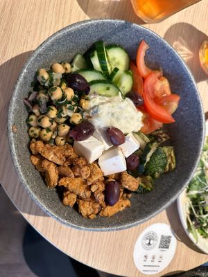 greek bowl  at Copper Branch in Utrecht