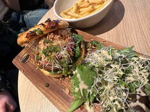 graze mille award winning burger  at Copper Branch in Utrecht