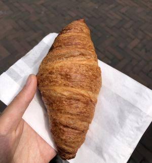 croissant to go  at Copper Branch in Utrecht