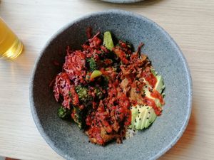 Copper branch bowl at Copper Branch in Utrecht