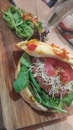 Grazie Mille Burger at Copper Branch in Utrecht