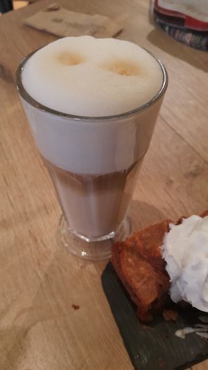 Latte Macchiato at Copper Branch in Utrecht