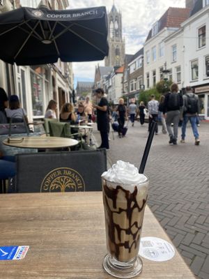 Frapuccino  at Copper Branch in Utrecht