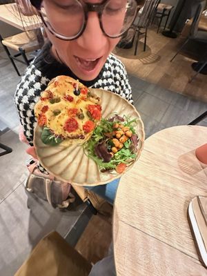 award winning burger!  at Copper Branch in Utrecht