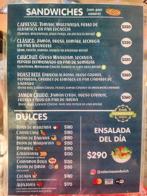  at Colonia Sandwich Coffee Shop in Colonia Del Sacramento