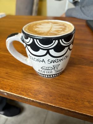   at Colonia Sandwich Coffee Shop in Colonia Del Sacramento