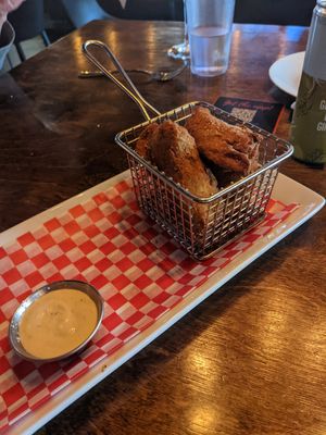 Wings at Seitan's in Edmonton