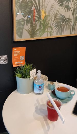Tea & bubble tea at Urban Jungle Brunch Room in Edinburgh