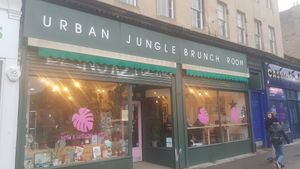 Exterior at Urban Jungle Brunch Room in Edinburgh