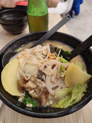 Vegan ramen 6,85€ at Xiongzai II in Madrid