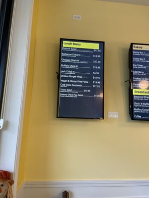 Menu at Sweet Vegan Bakes in Chicago